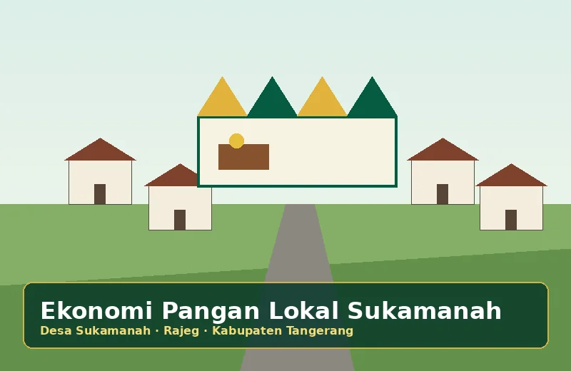Ilustrasi UMKM & usaha warga Desa Sukamanah